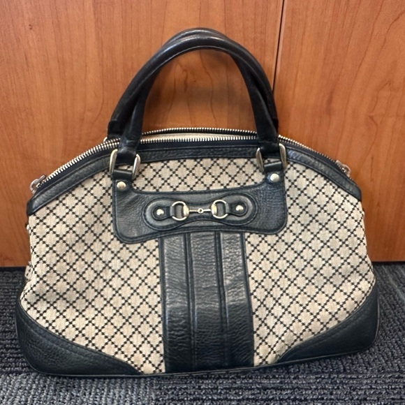 Gucci Blue Diamante Medium Catherine Dome Handle two way Women's Bag with wallet - Picture 2 of 16